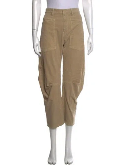 Pre-owned Nili Lotan High-rise Wide Leg Jeans W/ Tags In Neutrals