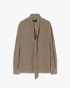 Nili Lotan Irina Silk Blouse