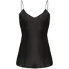 Nili Lotan Isabella Silk Satin Camisole In Black