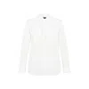 Nili Lotan Jeanette Long-sleeved Shirt In Silk In White