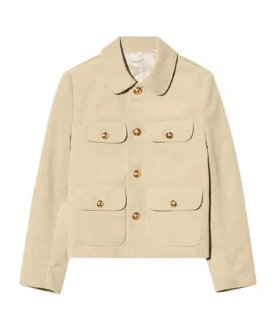 Nili Lotan Jacket In Brown