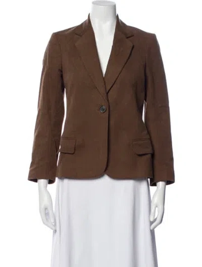 Pre-owned Nili Lotan Jacket In Brown