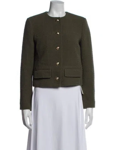 Pre-owned Nili Lotan Jacket In Green