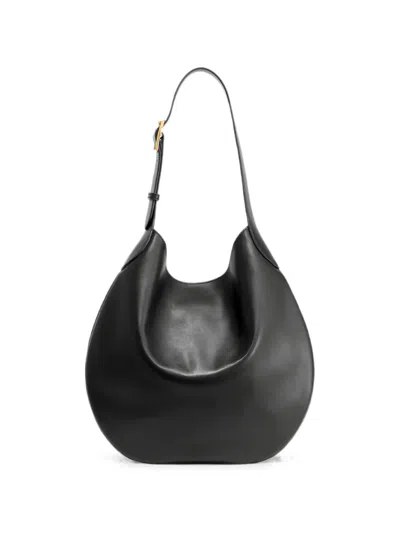 Nili Lotan Jagger Leather Tote Bag In Black