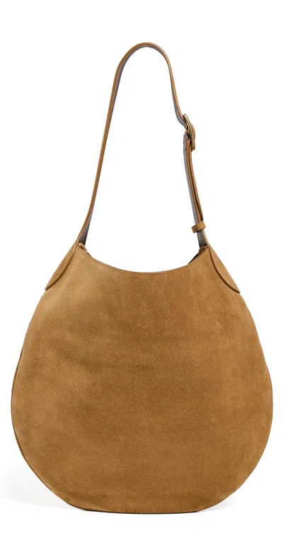 Nili Lotan Jagger Shoulder Bag Tawny In Brown