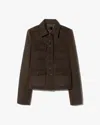 Nili Lotan Jamison Jacket In Brown