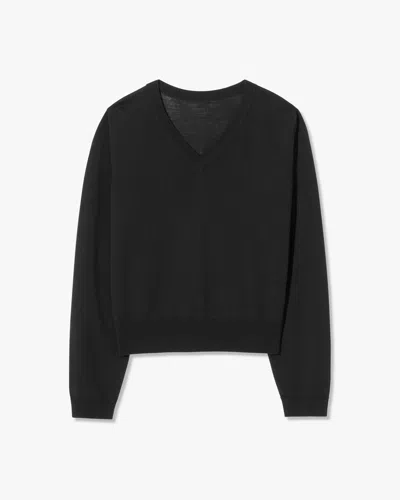 Nili Lotan Janah Sweater In Black