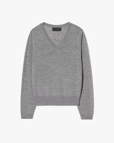 Nili Lotan Janah Sweater In Gray
