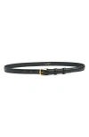 Nili Lotan Jane Belt In Black
