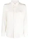 Nili Lotan Jeanette Button-up Shirt In Neutrals