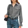 Nili Lotan Jeanette Top In Grey