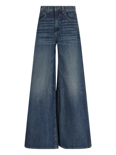 Nili Lotan Wide Leg Jeans