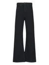 Nili Lotan High Waist Bootcut Jeans In Black