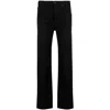 Nili Lotan Denim Straight-leg Jeans In Black