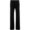 Nili Lotan Denim Straight-leg Jeans In Black