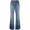Nili Lotan Denim Wide-leg Jeans In Blue