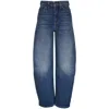 Nili Lotan Denim Boyfriend Jeans In Blue