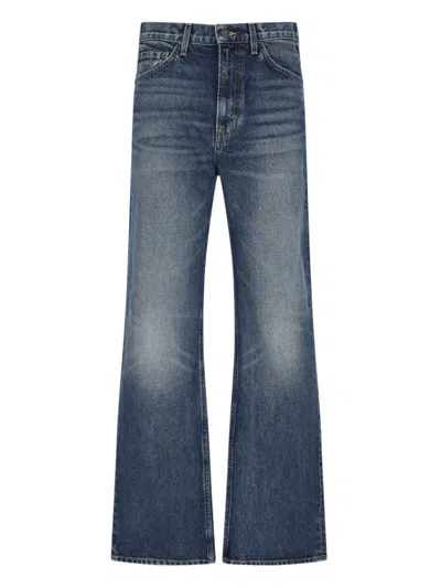 Nili Lotan "mitchell" Straight Jeans In Blue