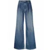 Nili Lotan Florence Patch Pocket Jeans In Blue