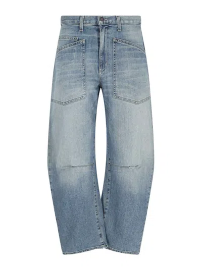 Nili Lotan Jeans Curvi In Blue