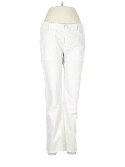Pre-owned Nili Lotan Jeans In White