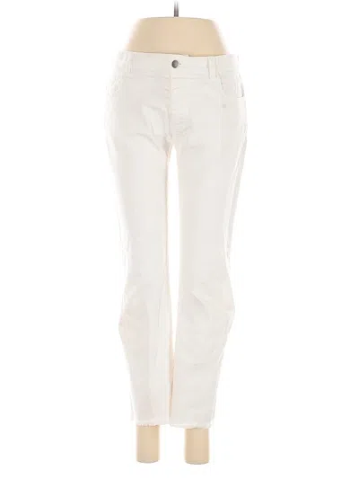 Pre-owned Nili Lotan Jeans In White