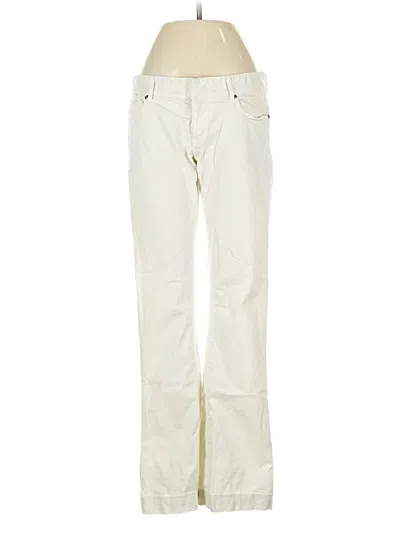 Pre-owned Nili Lotan Jeans In White