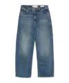 Nili Lotan Jeans With Belt Loops In Blue