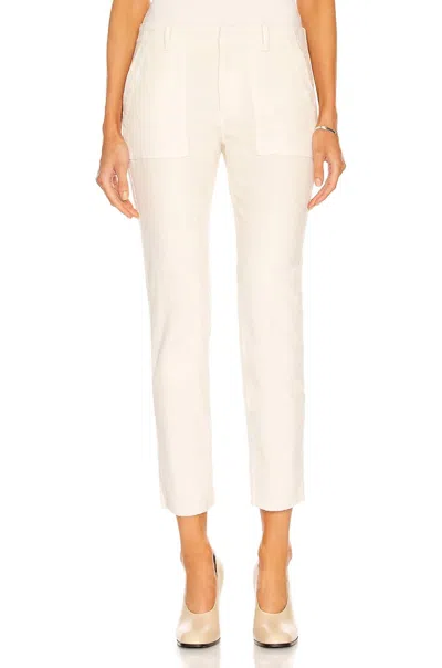 Nili Lotan Jenna Cord Pant In Winter White