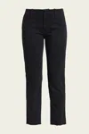 Nili Lotan Jenna Pant In Carbon In Black
