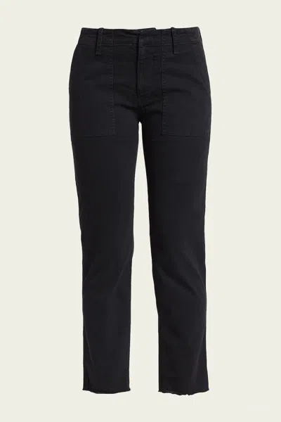 Nili Lotan Jenna Pant In Carbon In Black