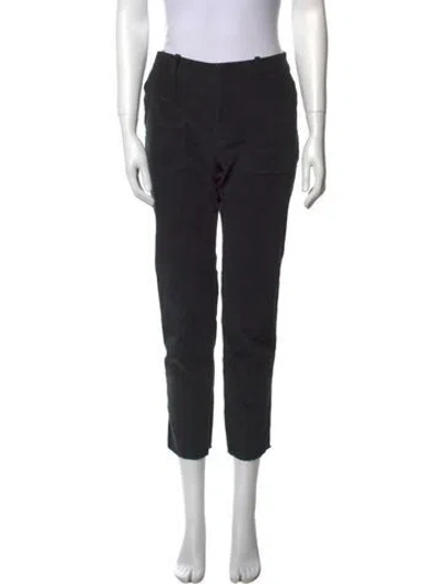 Pre-owned Nili Lotan Jenna Pant Straight Leg Pants In Black