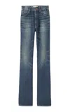 Nili Lotan Joan High-rise Straight-leg Jeans In Blue