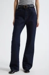 Nili Lotan Joan High Waist Jeans In Purple