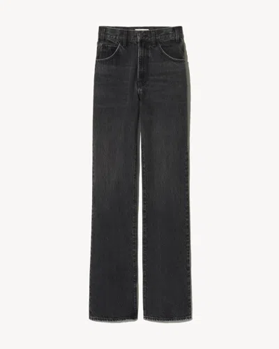 Nili Lotan Joan Jean Straight Jeans In Black
