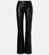 Nili Lotan Joan Leather Pants In Black