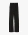 Nili Lotan Joan Velvet Pant In Black