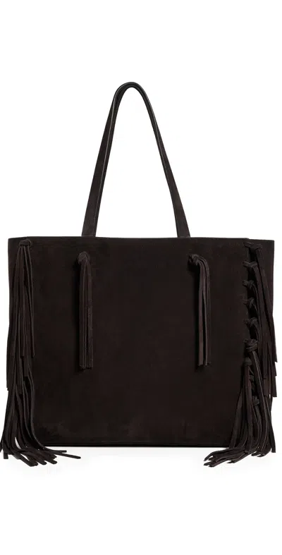 Nili Lotan Joni Suede Bag Espresso