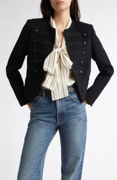 NILI LOTAN NILI LOTAN JONI VIRGIN WOOL MILITARY JACKET