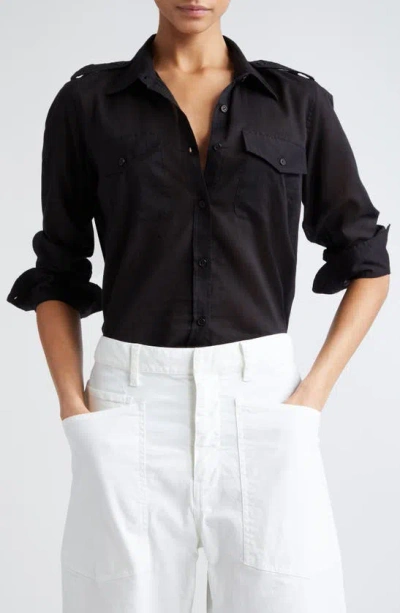 NILI LOTAN JORA COTTON SHIRT