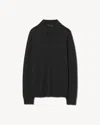 Nili Lotan Jovan Cashmere Polo In Black