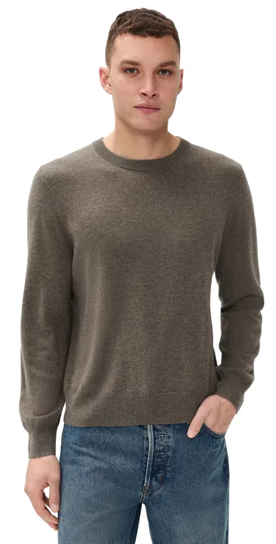 Nili Lotan Julius Cashmere Sweater Army Grey In Multi