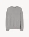 Nili Lotan Julius Cashmere Sweater In Heather Grey