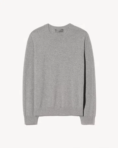 Nili Lotan Julius Cashmere Sweater In Heather Grey