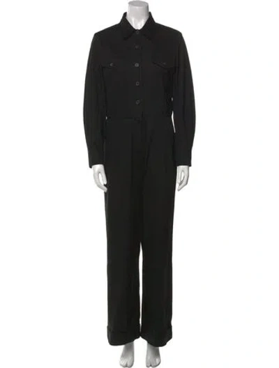 Pre-owned Nili Lotan Jumpsuit In Black