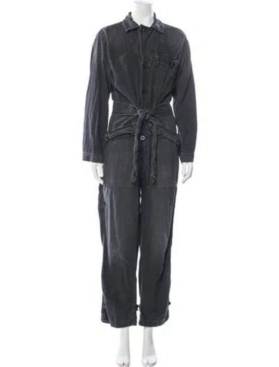 Pre-owned Nili Lotan Jumpsuit In Gray
