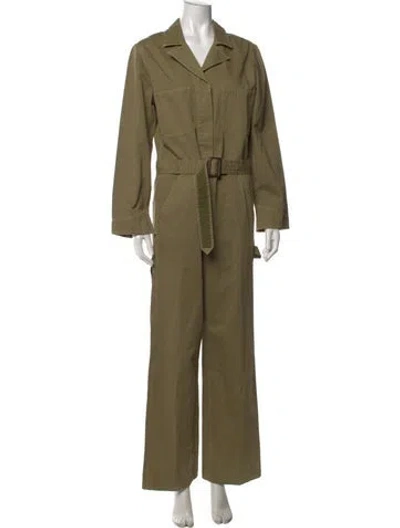 Pre-owned Nili Lotan Jumpsuit In Green