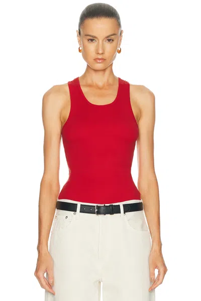 Nili Lotan June Tank Top In Red