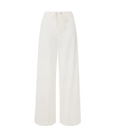Nili Lotan Kai Wide-leg Casual Pants In White