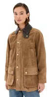 Nili Lotan Kedem Suede Jacket In Martora